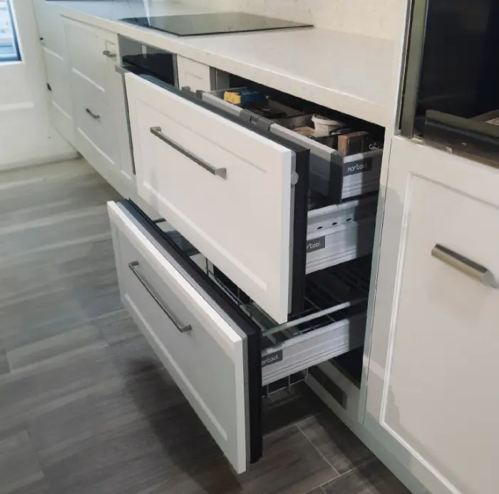 Integrated Refrigerated Drawers for Kitchen